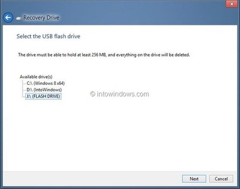 How To Create Windows 8 Recovery Drive | Win 8 | Scoop.it