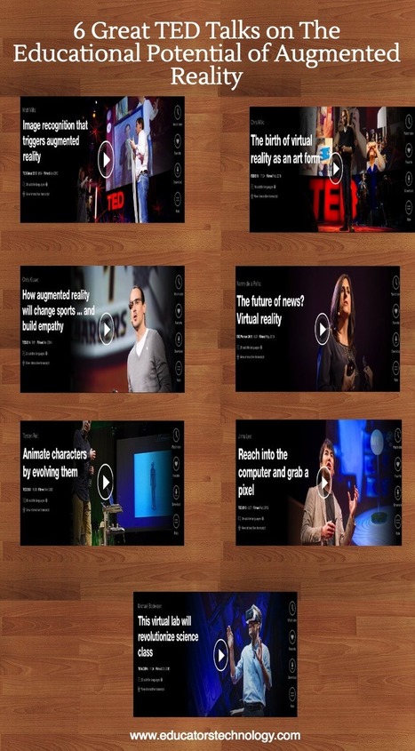 7 Great TED Talks on The Educational Potential of Augmented Reality | TIC & Educación | Scoop.it