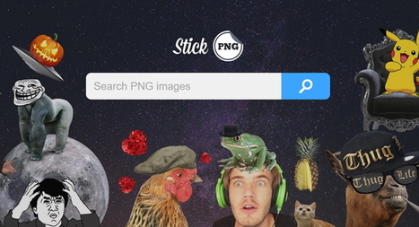 Stickpng ofrece imágenes PNG gratis con fondos transparentes | TIC & Educación | Scoop.it