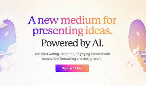 Gamma. Créer des slides avec l’intelligence artificielle | Ressources Community Manager | Scoop.it
