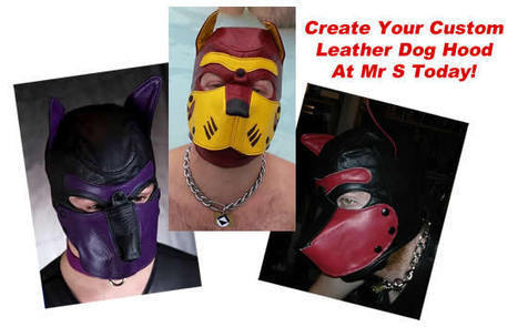 Design Your Own Custom Leather Pup Hood - The Happy Pup | Human Pup Play News | Scoop.it