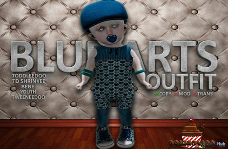Blue Hearts Outfit February 2022 Group Gift by Brigadeiro | Teleport Hub - Second Life Freebies | Second Life Freebies | Scoop.it