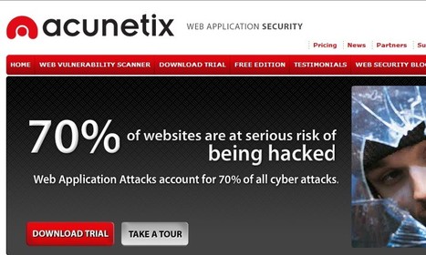 Website Security -  Acunetix Web Security Scanner | ICT Security Tools | Scoop.it