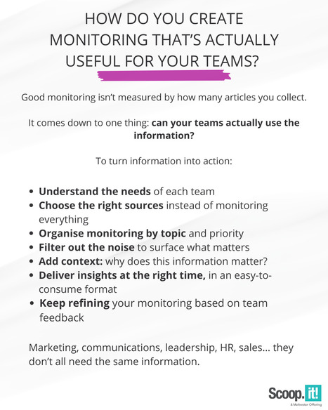 #29 -&nbsp;How do you create monitoring that&rsquo;s actually useful for your teams? | Scoop.it Tutorials & Tips | Scoop.it