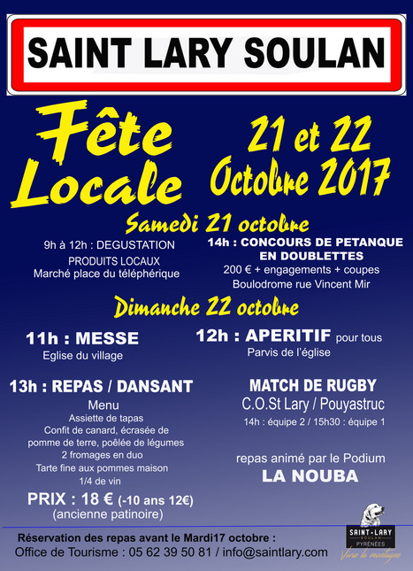 Fête de Saint-Lary Soulan les 21 et 22 octobre | Vallées d'Aure & Louron - Pyrénées | Scoop.it