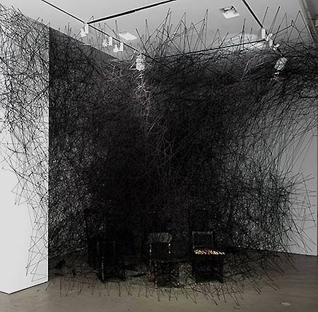 Chiharu Shiota, "Home of memory" | Art Installations, Sculpture, Contemporary Art | Scoop.it