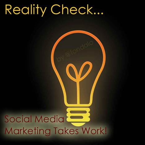 Reality Check: Daily Required Social Media Marketing Activity | Public Relations & Social Marketing Insight | Scoop.it