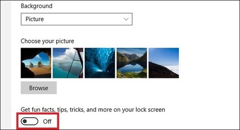 Windows 10 : des publicités plein écran | Algos | Scoop.it