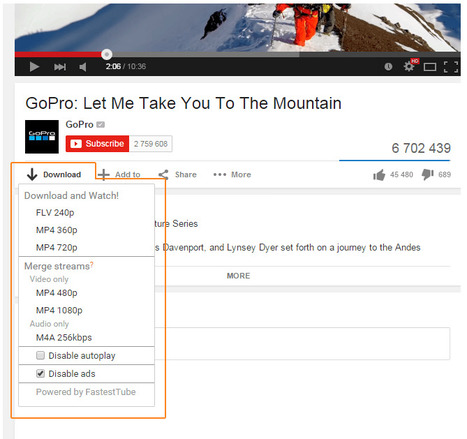 Téléchargez les vidéos de #Youtube avec FastestTube | Time to Learn | Scoop.it