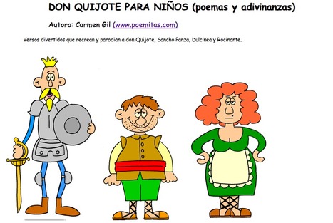 Don Quijote para niños (poemas y adivinanzas) | Español para los más pequeños | Scoop.it