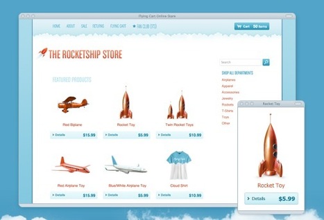 Create a Complete Online Store for 9.99/mo: Flying Cart | Online Business Models | Scoop.it