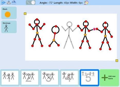 Stick2, herramienta web gratuita para crear sencillas animaciones con figuras de palo | TIC & Educación | Scoop.it
