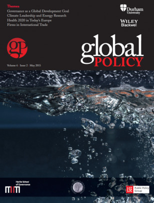 Vol 6, Issue 2, May 2015 | Global Policy Journal | Global Policy, Corruption, Economic Crimes, Fronting, Whistleblowers | Scoop.it