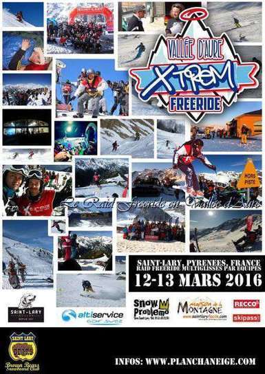 Xtrem Freeride 2016 à Saint-Lary les 12 et 13 mars | Vallées d'Aure & Louron - Pyrénées | Scoop.it