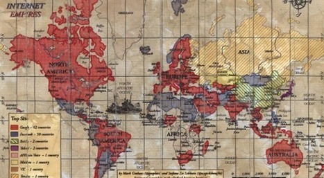 La carte des sites les plus populaires par pays, ou l'impérialisme de Google | Slate | Bonnes pratiques en documentation | Scoop.it