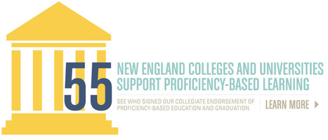 Proficiency-based Learning supported by 55 NE Higher Ed Institutes | Personalize Learning (#plearnchat) | Scoop.it