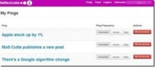 Infoxicate. Service d'alertes personnalise - Les outils de la veille | Curation, Veille et Outils | Scoop.it