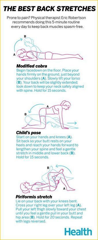 3 back stretches to help keep your muscles spasm-free. | En Forme et en Santé | Scoop.it