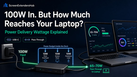 Why a &ldquo;100W&rdquo; Dock Can Still Leave Your Laptop Draining | Smart Workstation Upgrade Intelligence | Scoop.it