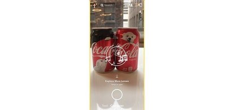 Coke, McDonald's logos deliver AR content via Snapchat Scan | consumer psychology | Scoop.it