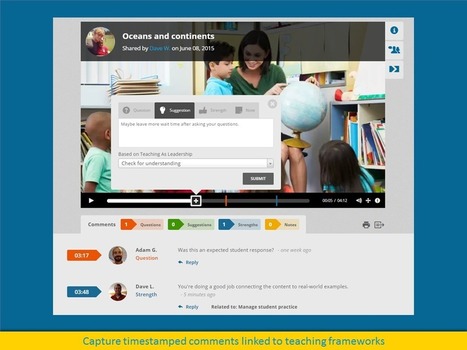 Coaching platform enables teacher PD using teaching videos and online collaboration tools | Instructional Coaching | Scoop.it