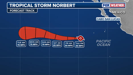 Tropical Storm Norbert forms in the Pacific as El Ni&ntilde;o supercharges the basin | Fox Weather | Operation Deimos | Scoop.it