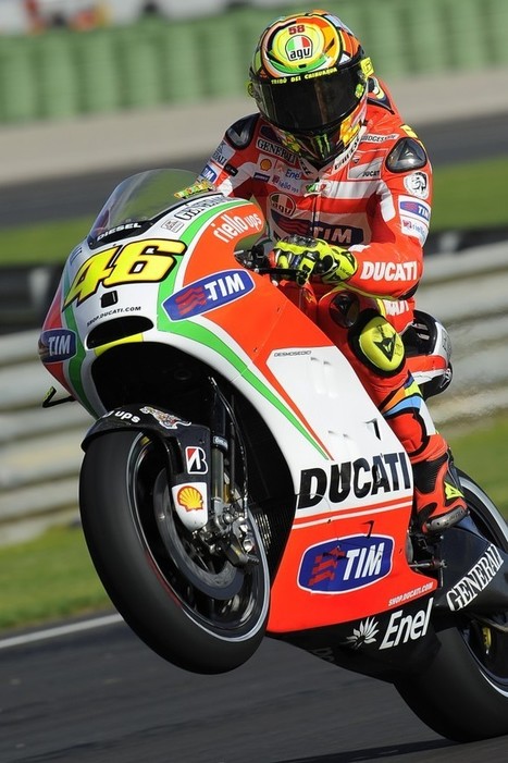 Rossi says goodbye to Ducati | La Gazzetta Di Lella - News From Italy - Italiaans Nieuws | Scoop.it