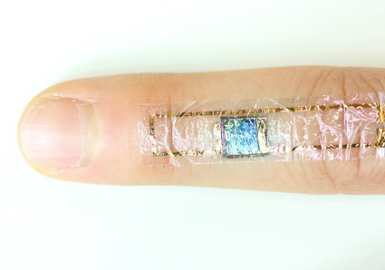 A self-powered heart monitor taped to the skin | RIKEN | Design, Science and Technology | Scoop.it