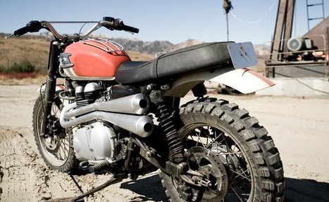 triumph scrambler vintage