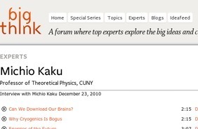 Michio Kaku | Professor of Theoretical Physics, CUNY | Big Think | Ciencia-Física | Scoop.it