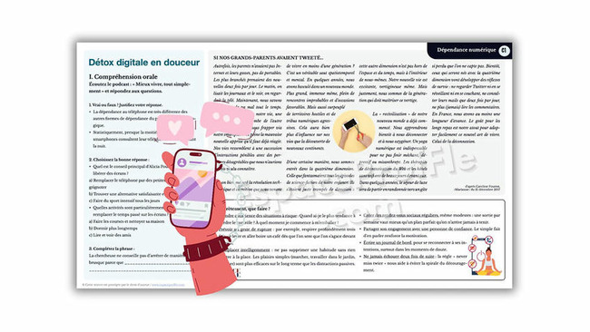 Apprendre à se déconnecter… sans se faire violence (C1) | POURQUOI PAS... EN FRANÇAIS ? | Scoop.it