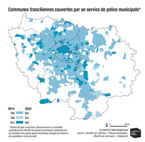 La mont&eacute;e en puissance des polices municipales : focus francilien et perspectives d&rsquo;&eacute;volution - Institut Paris R&eacute;gion | Veille "Villes de demain" | Scoop.it