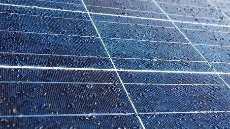 Avis aux Bretons : ces panneaux solaires transforment la pluie en électricité ! Comme quoi... | E-SUN : ENERGIES & TECHNOLOGIES SOLAIRES | Scoop.it