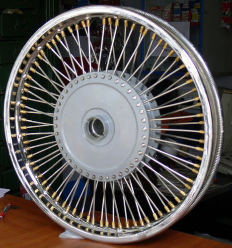custom spoke wheel | Custom Wire Wheel ~ Grease n Gasoline | Cars | Motorcycles | Gadgets | Scoop.it
