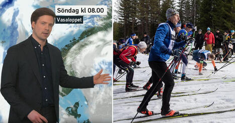 L&auml;ngdskidor: SVT:s meteorolog: S&aring; blir v&auml;dret under Vasaloppet | 1Uutiset - Lukemisen t&auml;hden | Scoop.it