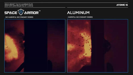 Atomic-6 lance une « armure » de protection des engins spatiaux | AERONAUTIQUE NEWS - AEROSPACE POINTOFVIEW - AVIONS - AIRCRAFT | Scoop.it