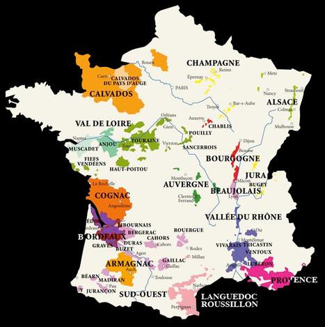 Carte AOC France | Vin de Gascogne | Scoop.it