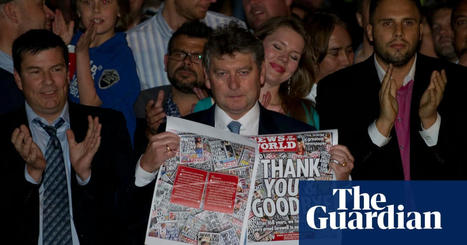 News of the World: 10 years since phone-hacking scandal brought down tabloid | The Guardian | Backstabber Watch | Scoop.it