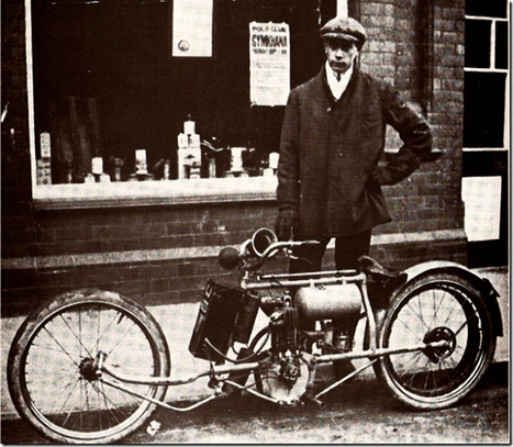 1909 Custom motorcycle. ~ Grease n Gasoline | Cars | Motorcycles | Gadgets | Scoop.it