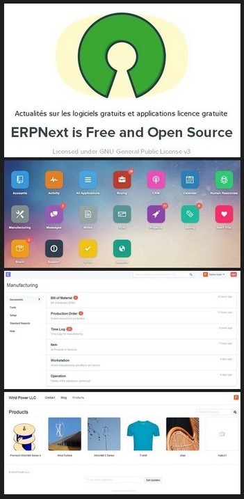 Logiciel professionnel gratuit ERPNext 2015 ERP/CRM Multi-langage Comptabilité Stock Achat Vente | Logiciel Gratuit Licence Gratuite | Scoop.it