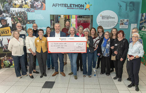 DOMITYS mobilise ses r&eacute;sidents et reverse plus de 74 000 &euro; &agrave; l'AFM-T&eacute;l&eacute;thon #Domitys #AfmT&eacute;l&eacute;thon #R&eacute;sidencesSeniors | Ehpad,Maison de Retraite, D&eacute;pendance, Personnes Ag&eacute;es, Silver Economie | Scoop.it