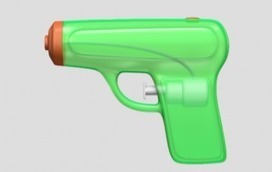 Gun Control Advocates Reportedly Convince Apple to Replace Revolver Emoji With Squirt Gun | Communications Major | Scoop.it