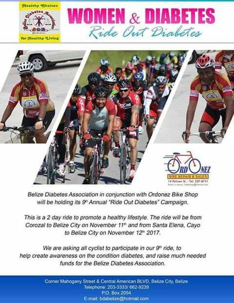 Ride Out Diabetes | Cayo Scoop!  The Ecology of Cayo Culture | Scoop.it