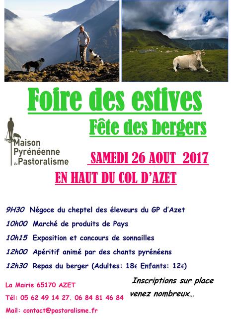 Foire des estives au col d'Azet le 26 août | Vallées d'Aure & Louron - Pyrénées | Scoop.it