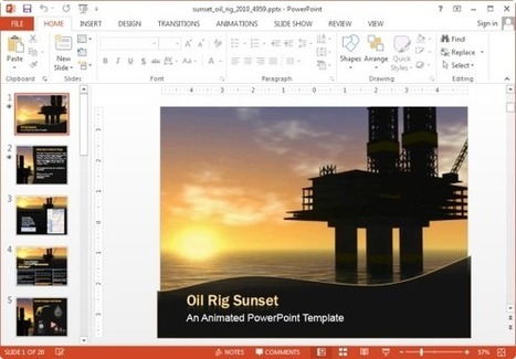Animated PowerPoint Templates For Oil Industry | PowerPoint presentations and PPT templates | Scoop.it