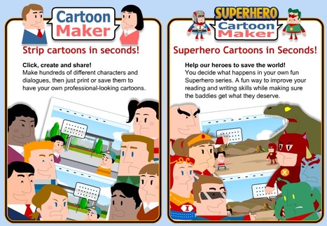 Cartoon Maker Zone--Quick and easy cartoon creator | Moodle and Web 2.0 | Scoop.it
