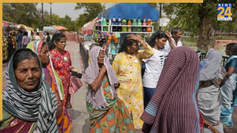 Heatwave grips India: Temperature soars to 47 degrees, IMD issues red alert for Delhi, Noida, Ghaziabad, Gurugram, Uttar Pradesh, Rajasthan, check full forecast - news24online.com | Operation Deimos | Scoop.it