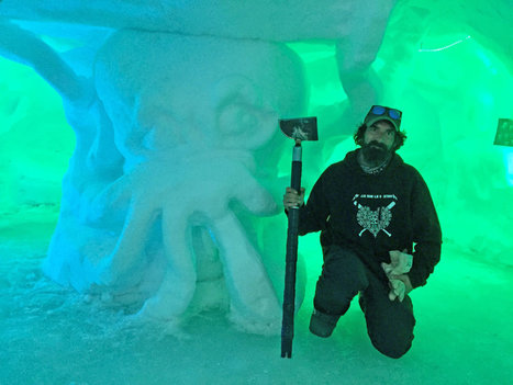 Saint-Lary Soulan : à 2000 m, il recrée le décor de 20 000 lieues sous les mers... dans un igloo  | Vallées d'Aure & Louron - Pyrénées | Scoop.it