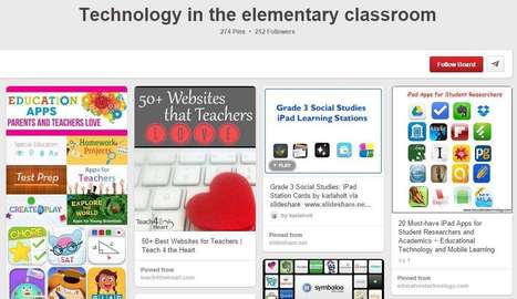 30 Pinterest Boards for Elementary Teachers | iGeneration - 21st Century Education (Pedagogy & Digital Innovation) | Scoop.it
