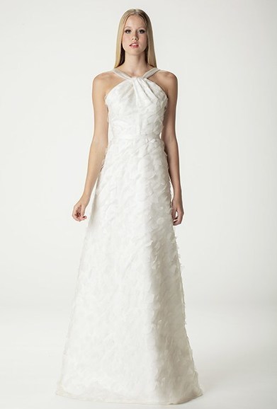Simple Halter Wedding Gowns For Your Second Tim